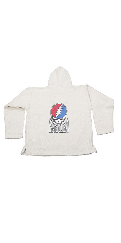 Grateful Dead Baja Pull Over Hoodie Natural SYF