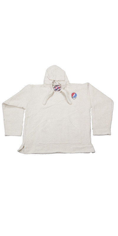 Grateful Dead Baja Pull Over Hoodie Natural SYF