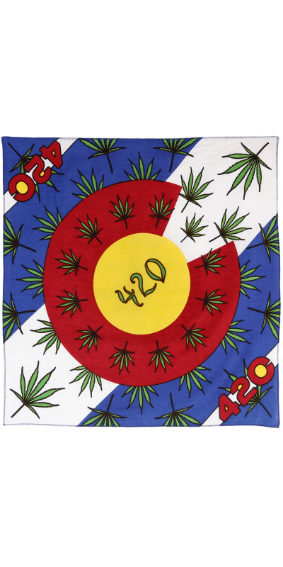 Colorado Flag Bandanna 22x22 *CLEARANCE*