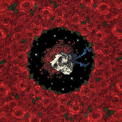 Grateful Dead Bertha Roses Bandana 22x22 Grateful Dead Bertha Roses Bandana 22x22