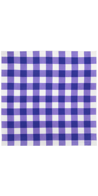 Gingham Bandana Blue 22x22 *CLEARANCE*