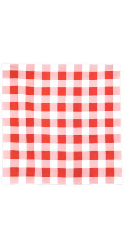 Gingham Bandana Red 22x22 *CLEARANCE*