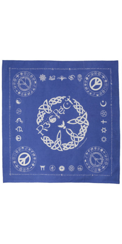 Coexist Respect Bandana 22x22 *CLEARANCE*