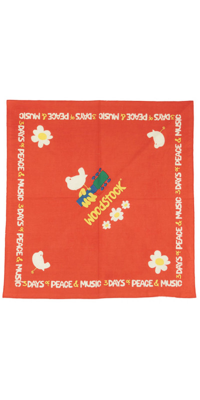 Woodstock Bandana 22x22