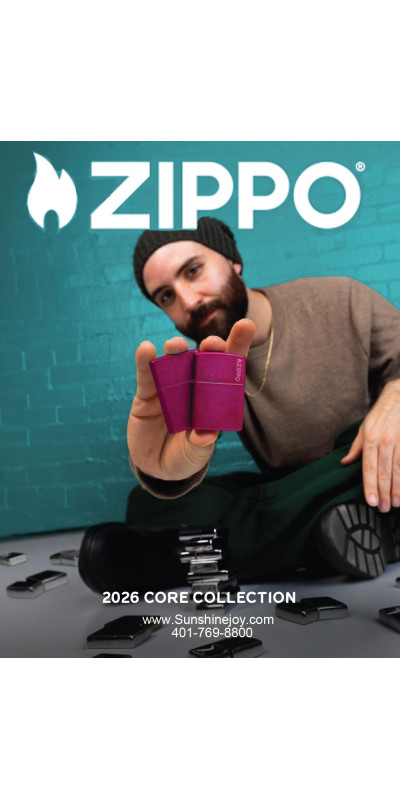 2026 Zippo Catalog - Brick and Mortar Stores Only