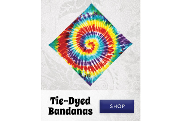 Tie-Dyed Bandanas