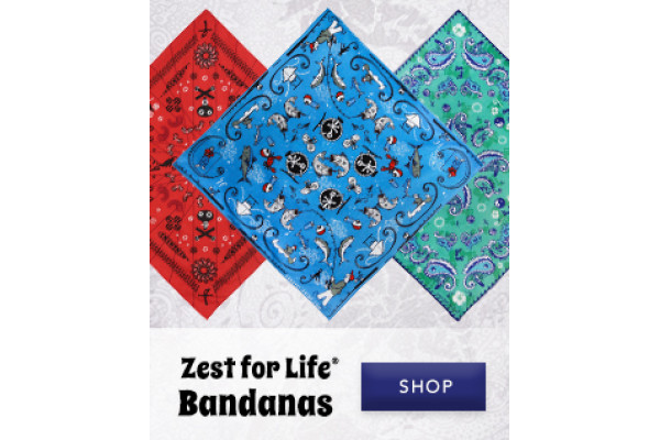 Zest for Life Bandanas