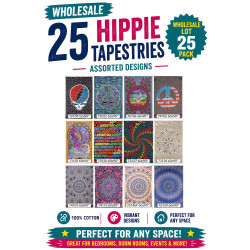 Super Sale - 25 Assorted Hippie Tapestries *SALE*