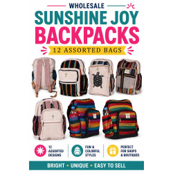 Wholesale Lot of 12 Assorted Backpacks **SALE**