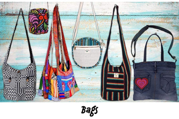 Wholesale Hippie Bags, Crossbody Bags & Bohemian Bags Supplier