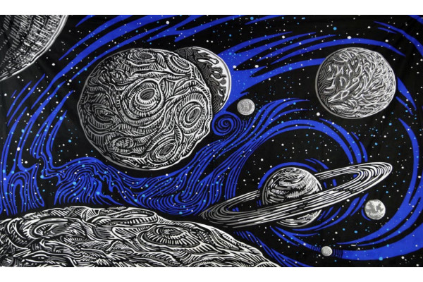 Glow-in-the-Dark Tapestries