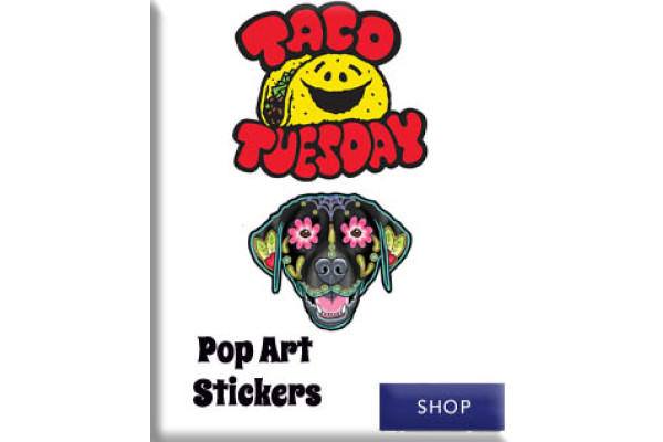 Pop Art Stickers