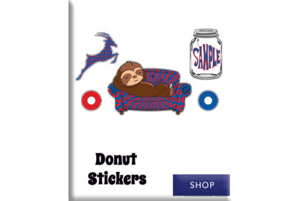 Donut Stickers