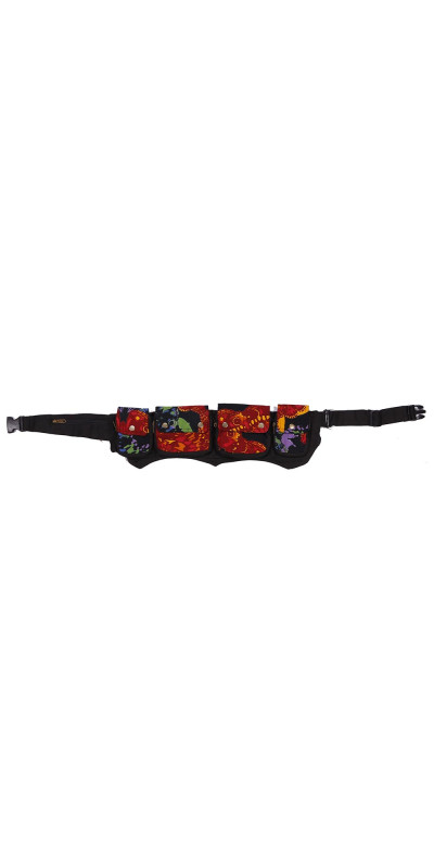 Festival Utility Money Belt Bag Butterfly Bloom