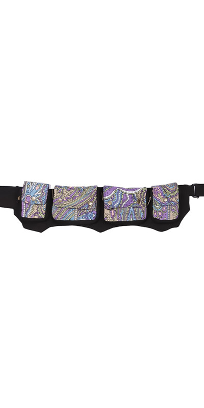 Festival Utility Money Belt Bag Infinity Star