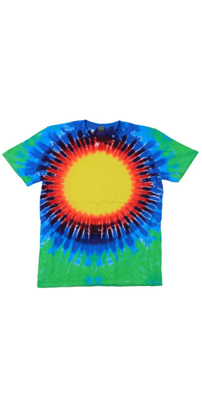 Fall Trance Mandala Tie Dyed T-Shirt