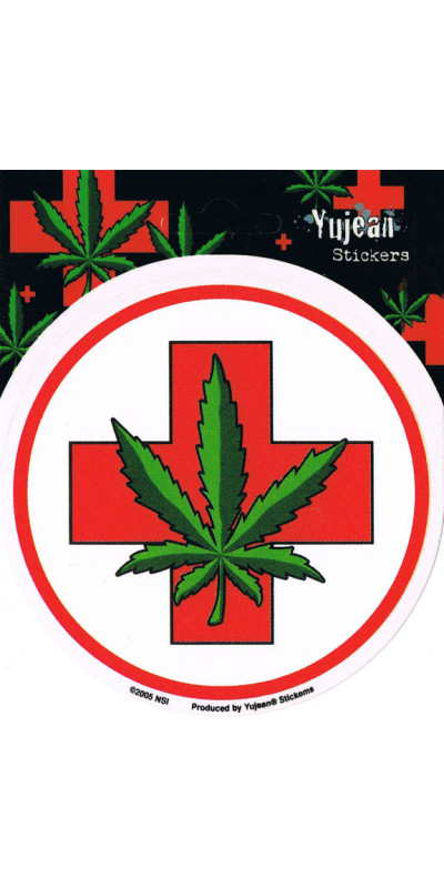 Medicinal Sticker 3.75"