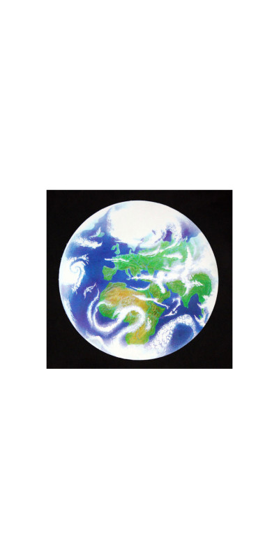 VINTAGE Planet Earth Window Sticker