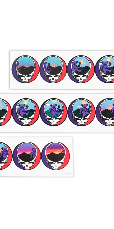 VINTAGE Grateful Dead Dawn To Dusk Window Sticker