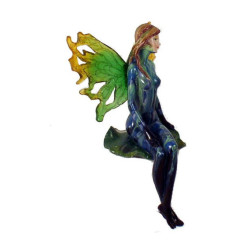 Sitting Painted Lady Winged Fairy Small 30105