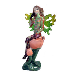 Sitting Painted Lady Winged Fairy Small 30125