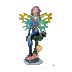 Sitting Painted Lady Winged Fairy Small 30128