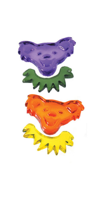Grateful Dead Bear Head Gels Combo 1 Gels