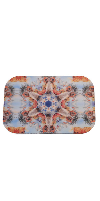 Goldfish Mandala Large 3D Lenticular Magnetic Cover Lid