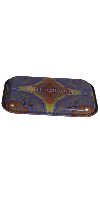 Blue & Red Mandala Large Rolling Tray