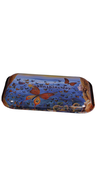 Butterfly Hair Whisperer Large Rolling Tray