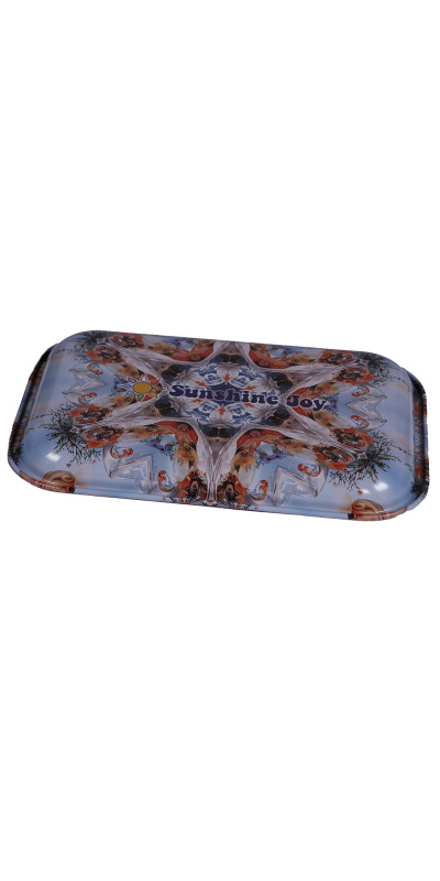 Goldfish Mandala Large Rolling Tray