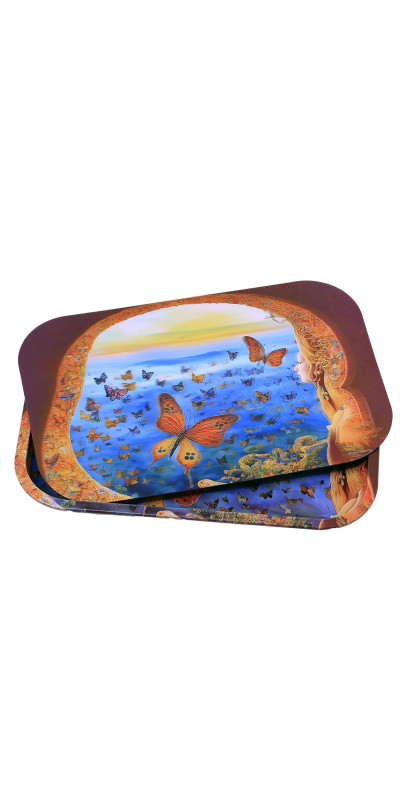 Wholesale Lot of 11 Large Rolling Trays with Magnetic Lids **SALE**