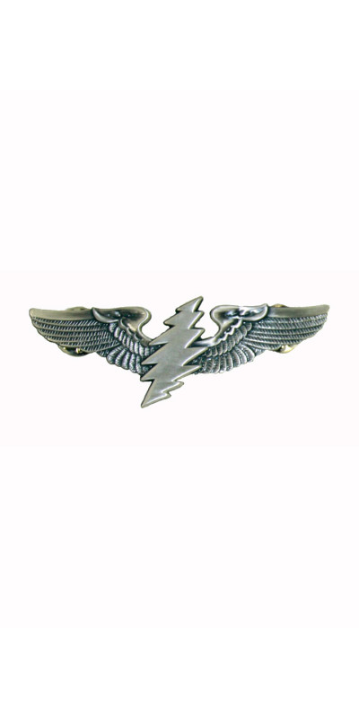 Grateful Dead Lightning Bolt Pilot Pin Rockwings
