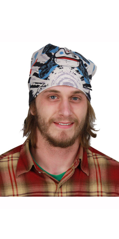 Gnar Gnar Pow Pow Snowboard Bandana 22x22 *CLEARANCE*