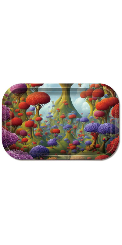 Mushroom Land Large Rolling Tray