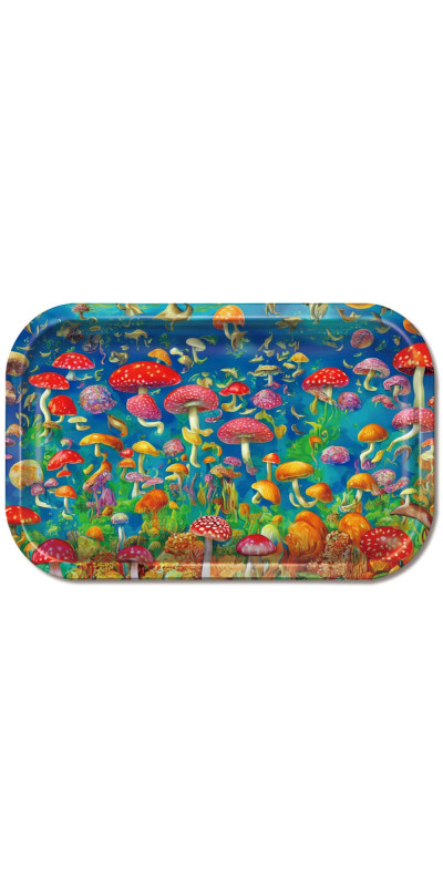 Mushroom Beach Large Rolling Tray