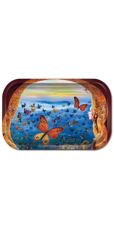 Butterfly Hair Whisperer Large Rolling Tray