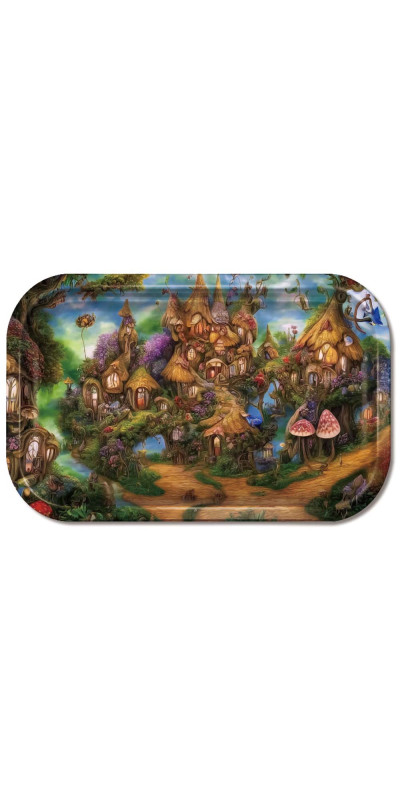 Fungus House Large Rolling Tray