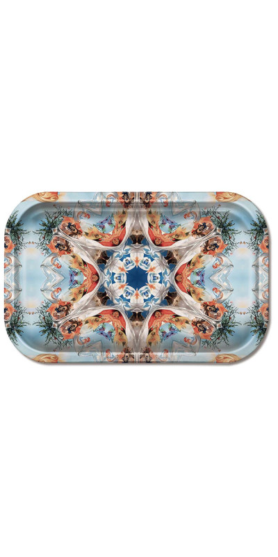 Goldfish Mandala Large Rolling Tray