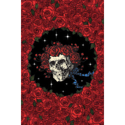 3D Grateful Dead Bertha Roses Tapestry 3D Grateful Dead Bertha Roses Tapestry