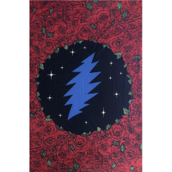3D Grateful Dead Lightning Bolt Roses Tapestry 3D Grateful Dead Lightning Bolt Roses Tapestry