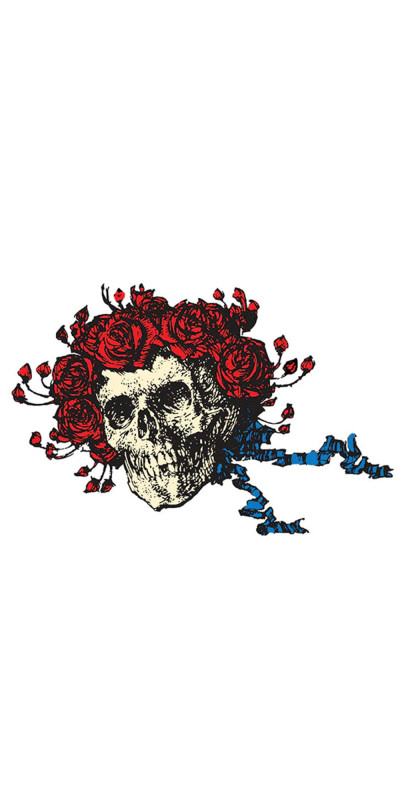 Grateful Dead Bertha Temporary Tattoo 4"