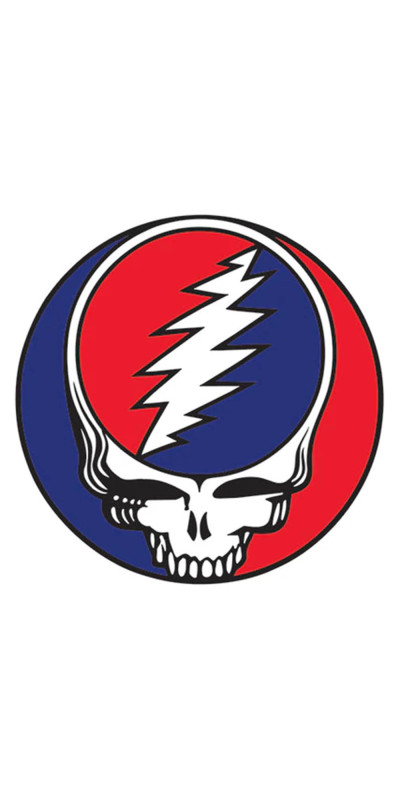 Grateful Dead SYF Temporary Tattoo 3"