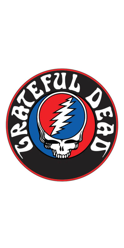 Grateful Dead SYF Circle Temporary Tattoo  3"