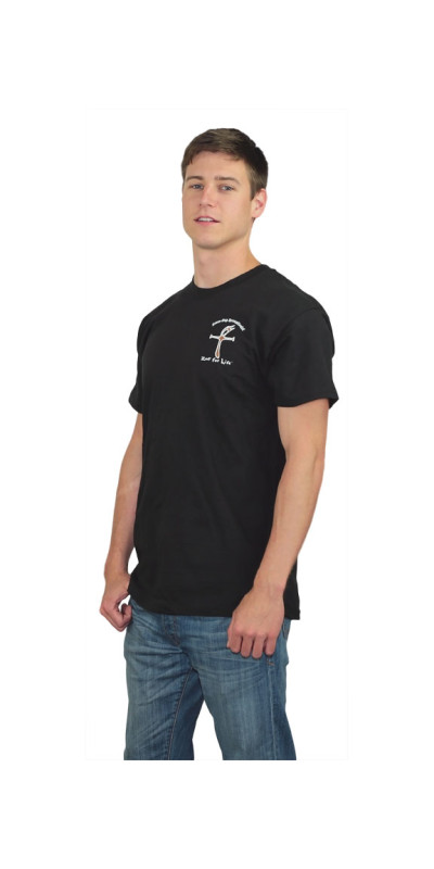 Seven Day Recreationist T-Shirt Guitarist Black