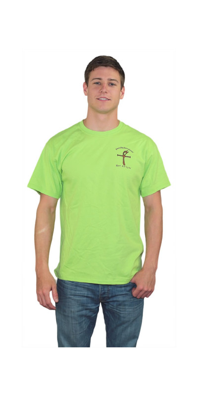 Seven Day Recreationist T-Shirt Skateboarding Lime Green