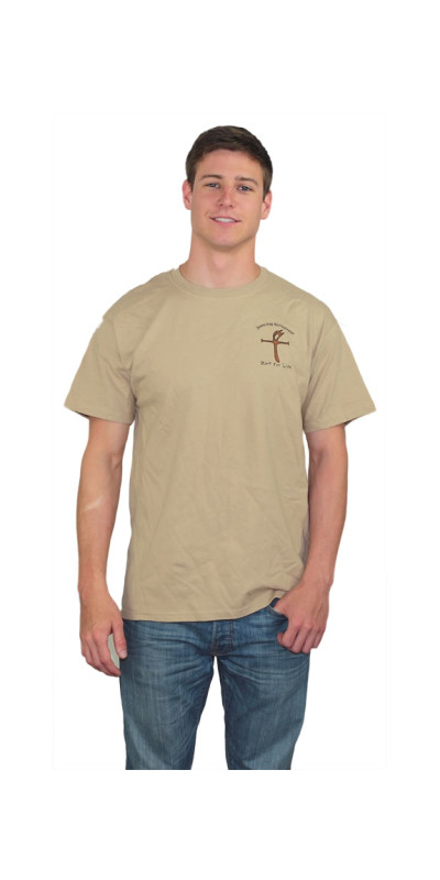 Seven Day Recreationist T-Shirt Kayaking Tan