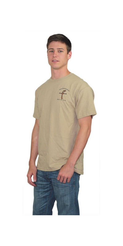 Seven Day Recreationist T-Shirt Kayaking Tan