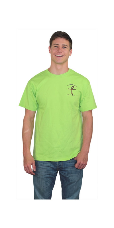 Seven Day Recreationist T-Shirt Fishing Lime Green