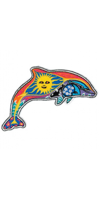 Dan Morris Dolphin Patch 4"